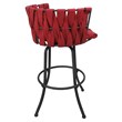 Pemberly Row Swivel Metal Bar Stool 30