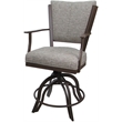 Pemberly Row Swivel Tilt Metal Counter Stool 26