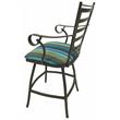 Pemberly Row Outdoor Swivel Counter Stool 26