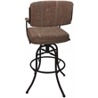 Pemberly Row Swivel Tilt Metal Bar Stool 30
