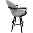 Pemberly Row Swivel Metal Bar Stool 30