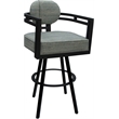 Pemberly Row Swivel Metal Counter Stool 26