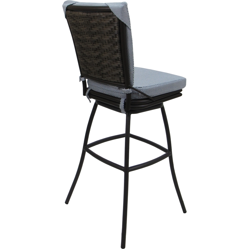Pemberly Row Outdoor/Indoor Swivel Extra Tall 34