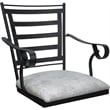 Pemberly Row Aluminum Bar Stool 30