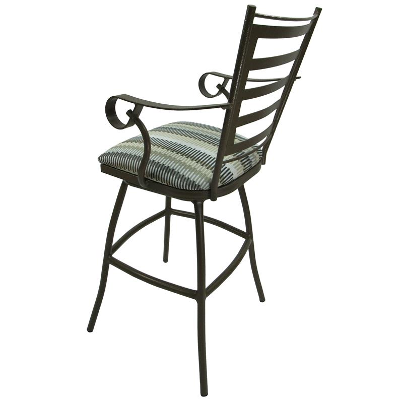 Pemberly Row Contemporary Outdoor/Indoor Swivel 30