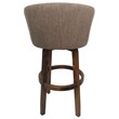 Pemberly Row Swivel Wood Bar Stool 30