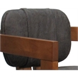 Pemberly Row Swivel Wood Extra Tall Stool 34