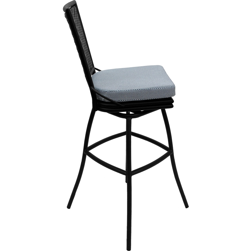 Pemberly Row Extra Tall Swivel Stool 34