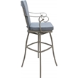 Pemberly Row Metal Extra Tall Stool 34