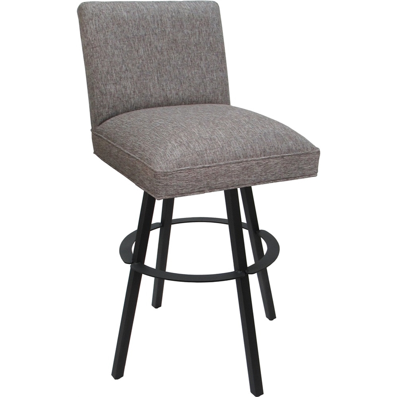 Pemberly Row Swivel Metal Counter Stool 26