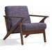 Walnut/Purple Boucle