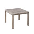 Pemberly Row 5 Piece Woven Wood Patio Dining Set with Cushions