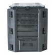 Pemberly Row 100 Gallon Resin Outdoor Composter in Black Rust