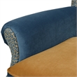 Pemberly Row Contemporary Upholstered Arm Chair in Floral & Leopard