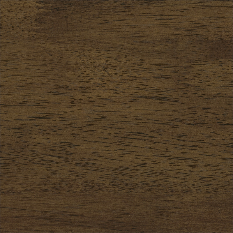 Pemberly Row 3-Piece Rubberwood Coffee Table and End Table Set in Walnut