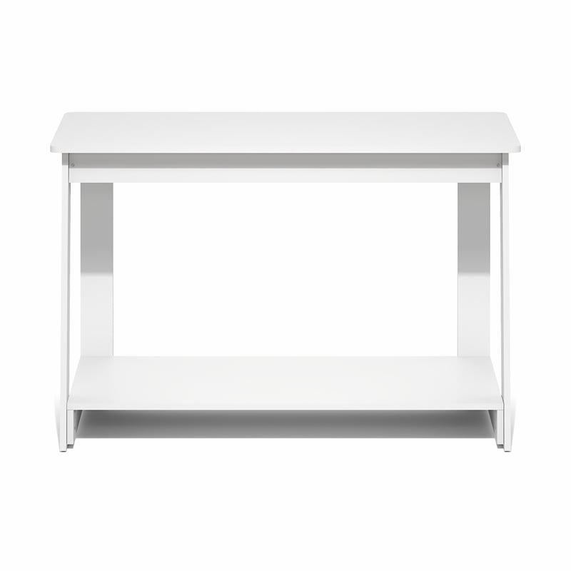 Pemberly Row 2-Tier Entertainment Center for TVs up to 36 in White