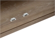 Pemberly Row 78 Inch TV Console with Floating Base and Saber Feet in Brown