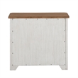 Pemberly Row Lateral File Cabinet with Locking Drawers in White