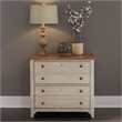 Pemberly Row Lateral File Cabinet with Locking Drawers in White