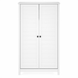 Pemberly Row Storage Kitchen Cabinet with 2 Doors 60H in White