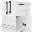 Pemberly Row Storage Kitchen Cabinet with 2 Doors 23W in White
