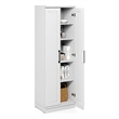 Pemberly Row Storage Kitchen Cabinet with 2 Doors 23W in White