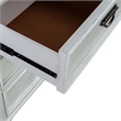 Pemberly Row 6 Drawer Bedroom Dresser with Felt Lined Drawers in White