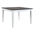 Pemberly Row Counter Height Dining Table with 18 Inch Leaf in White