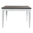 Pemberly Row Counter Height Dining Table with 18 Inch Leaf in White