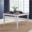 Pemberly Row Counter Height Dining Table with 18 Inch Leaf in White
