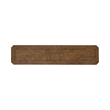 Pemberly Row Sofa Table with Fancy Face Veneer and Trestle Base in Brown