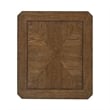 Pemberly Row End Table with Fancy Face Veneer Top and Storage Drawer in Brown