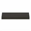 Pemberly Row 9 x 24 2-in Thick Invisible Brackets Floating Shelf in Tobacco Oak