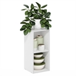 Pemberly Row 2-Tier Narrow 10-In Width Bookcase 9.3 x 9.8 x 21.2 in White