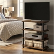Pemberly Row 4-Tier Petite Corner Entertainment Center for 32