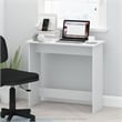 Pemberly Row Study Table with Rounded Edge 20 lbs Capacity in White