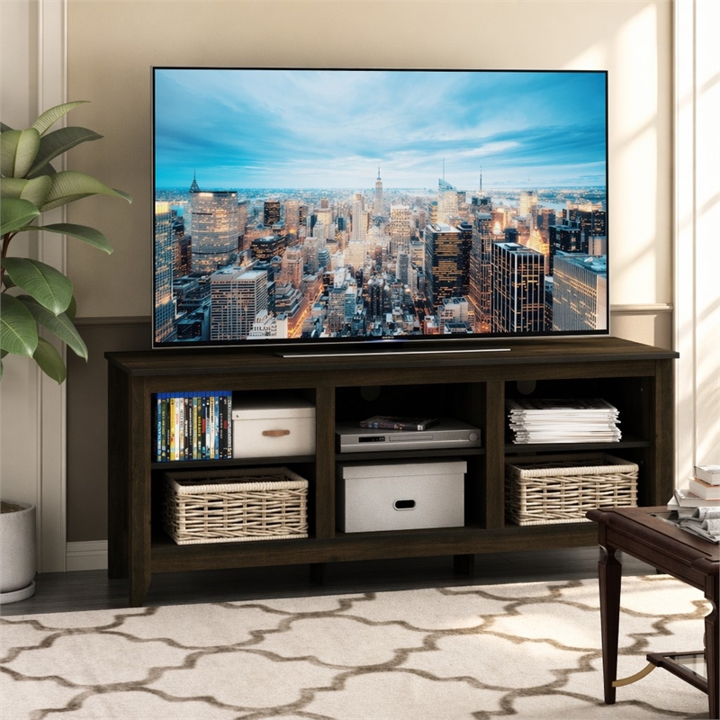 Pemberly Row Engineered Wood TV Stand for TV up to 65