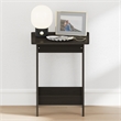 Pemberly Row Square H-Legs Nightstand Easy Assembly in Espresso