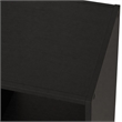 Pemberly Row 9 Cube Vinyl Record Media Storage Organizer in Dark Oak Finish