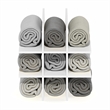 Pemberly Row 9 Compartment Cube Organizer Insert Divider in White Finish