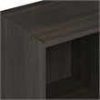 Pemberly Row 4 Cube 2x2 Storage Cabinet for Books and Decor in Espresso
