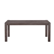 Pemberly Row 7 Piece Rectangular Dining Room Table Set in Brown