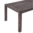 Pemberly Row 7 Piece Rectangular Dining Room Table Set in Brown