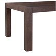 Pemberly Row Rectangular Dining Table with 20 Inch Self Storing Leaf in Brown