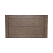 Pemberly Row Rectangular Cocktail Table with Planked Top in Brown