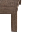 Pemberly Row Rectangular Cocktail Table with Planked Top in Brown