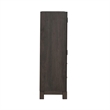Pemberly Row Dressing Chest with Reeded Doors and 4 Drawers in Brown
