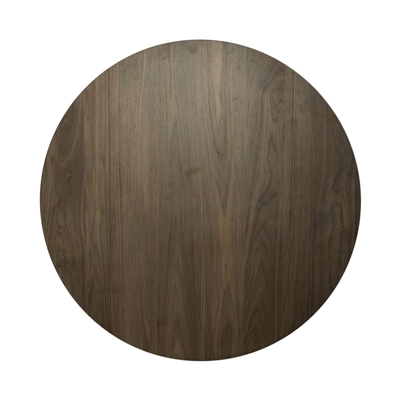 Pemberly Row Drop Leaf Dining Table with Splayed Legs in Brown