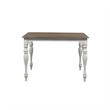 Pemberly Row 5 Piece Gathering Table Dining Set with Chairs in White