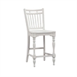 Pemberly Row 5 Piece Gathering Table Dining Set with Chairs in White